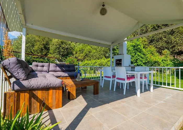 Pet friendly Private Pool Villa For 8 People In Fethiye, Oludeniz - Awz 203