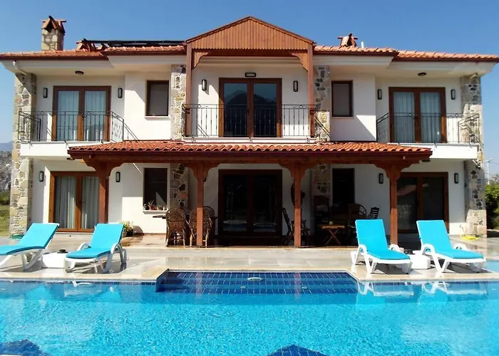 Pet friendly Villa Kosten 4 Oda 8 Misafir Dalyan