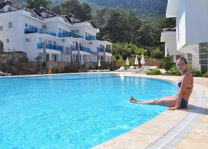 Orka Royal Hills Apartments D1 Patio And Bbq Oludeniz